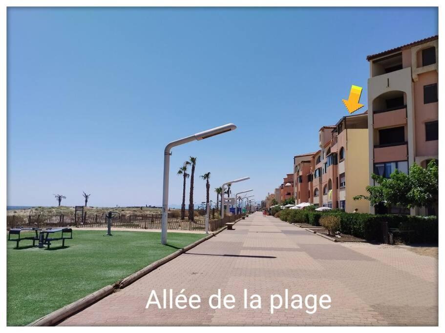 Magnifique Vue Plage Joli Appartement 5 Personnes Secteur Allee Des Arts Le Barcarès Zewnętrze zdjęcie