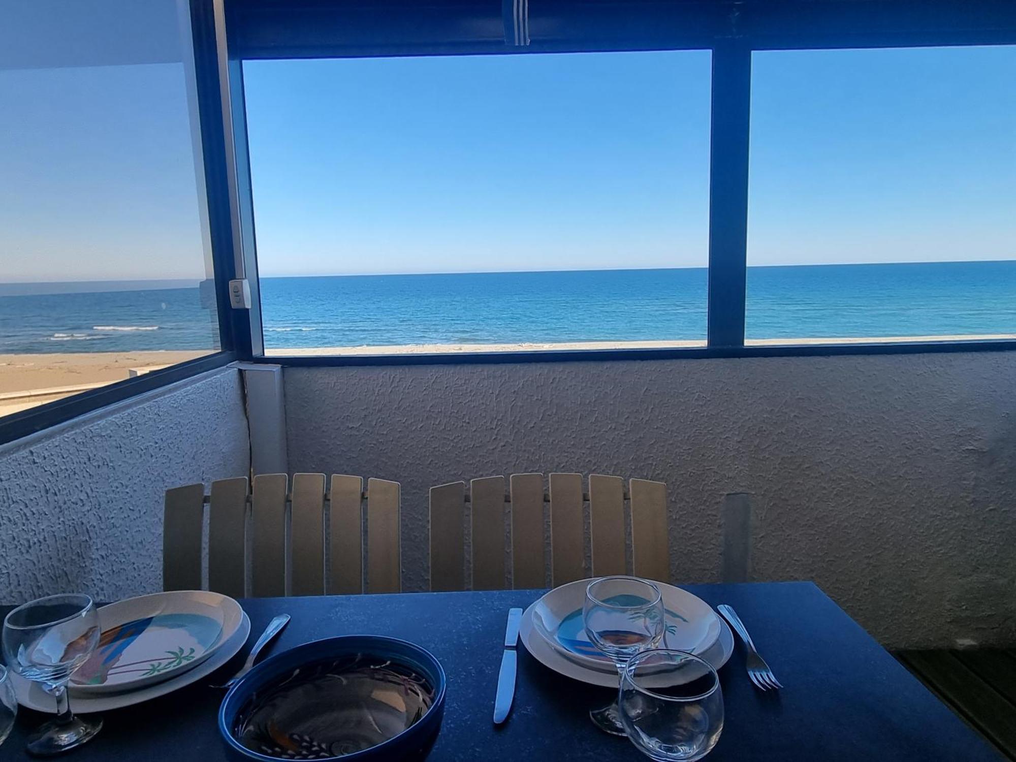 Magnifique Vue Plage Joli Appartement 5 Personnes Secteur Allee Des Arts Le Barcarès Zewnętrze zdjęcie
